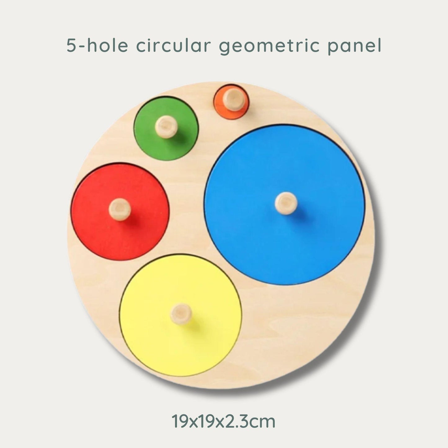 LittleEarth Wooden Shape Sorting Board