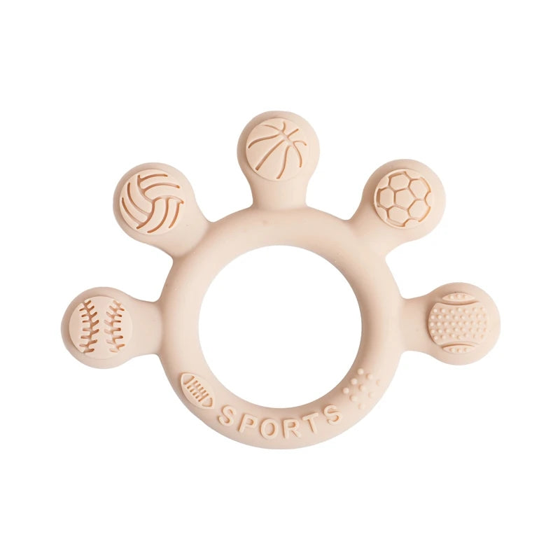 LittleSprout Baby Silicone Teether