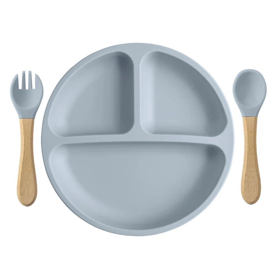 LittleSprout Silicone Tableware Weaning Set