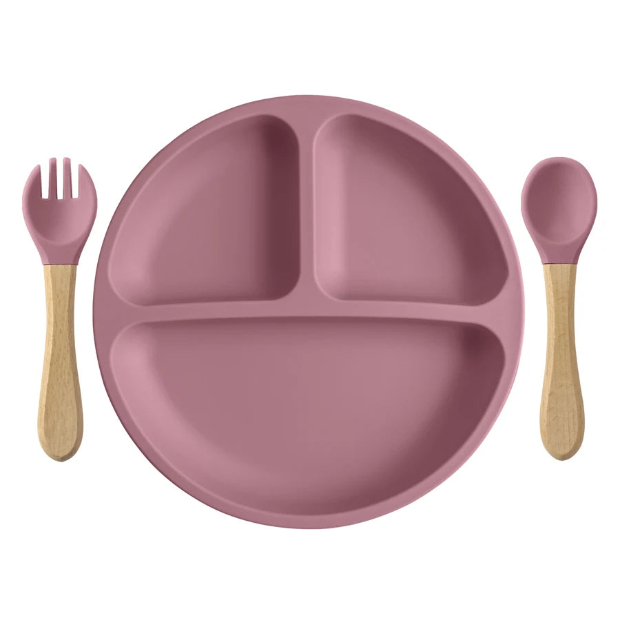 LittleSprout Silicone Tableware Weaning Set
