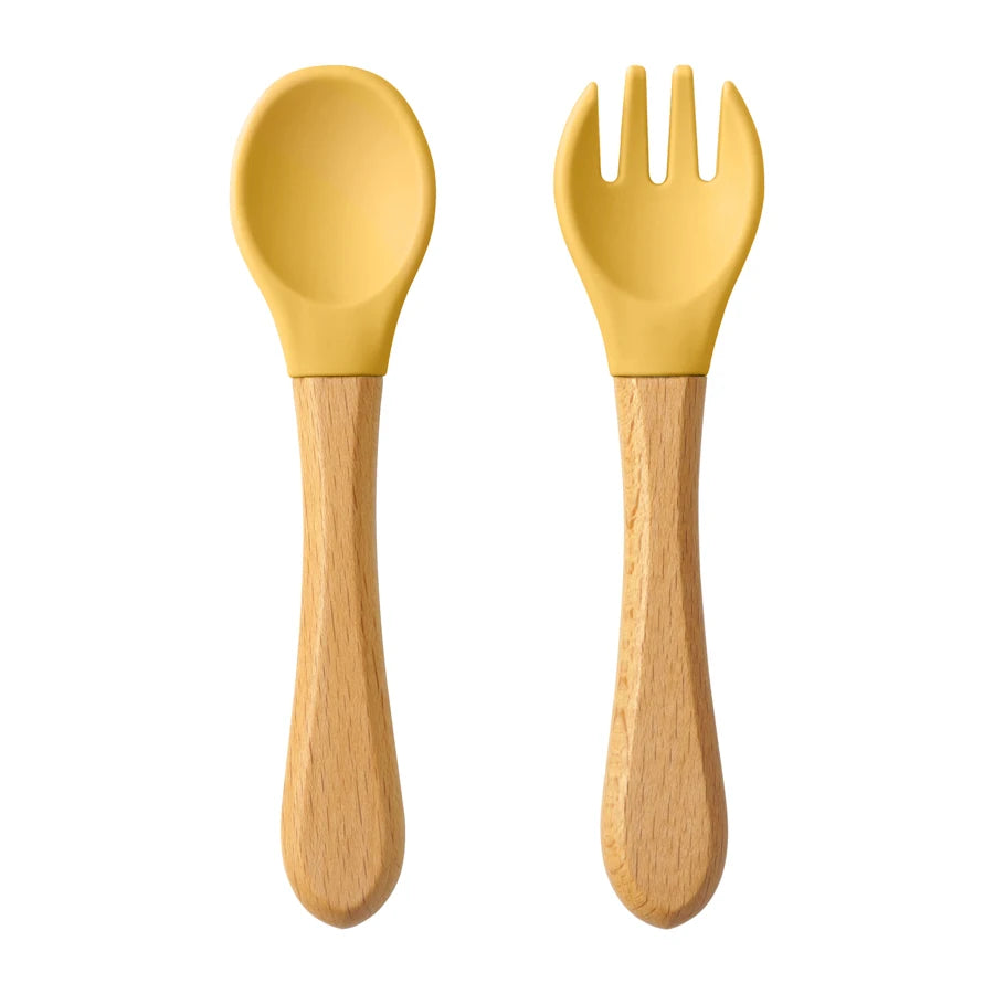 LittleSprout Spoon and Fork 2-piece Cutlery Set