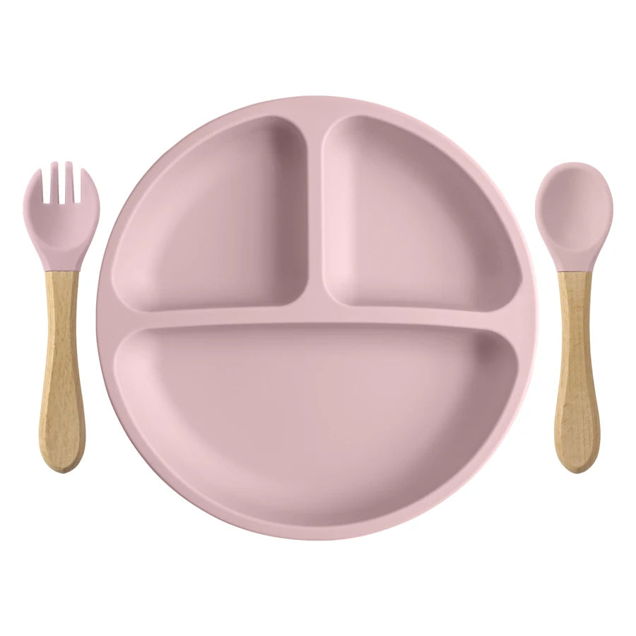 LittleSprout Silicone Tableware Weaning Set