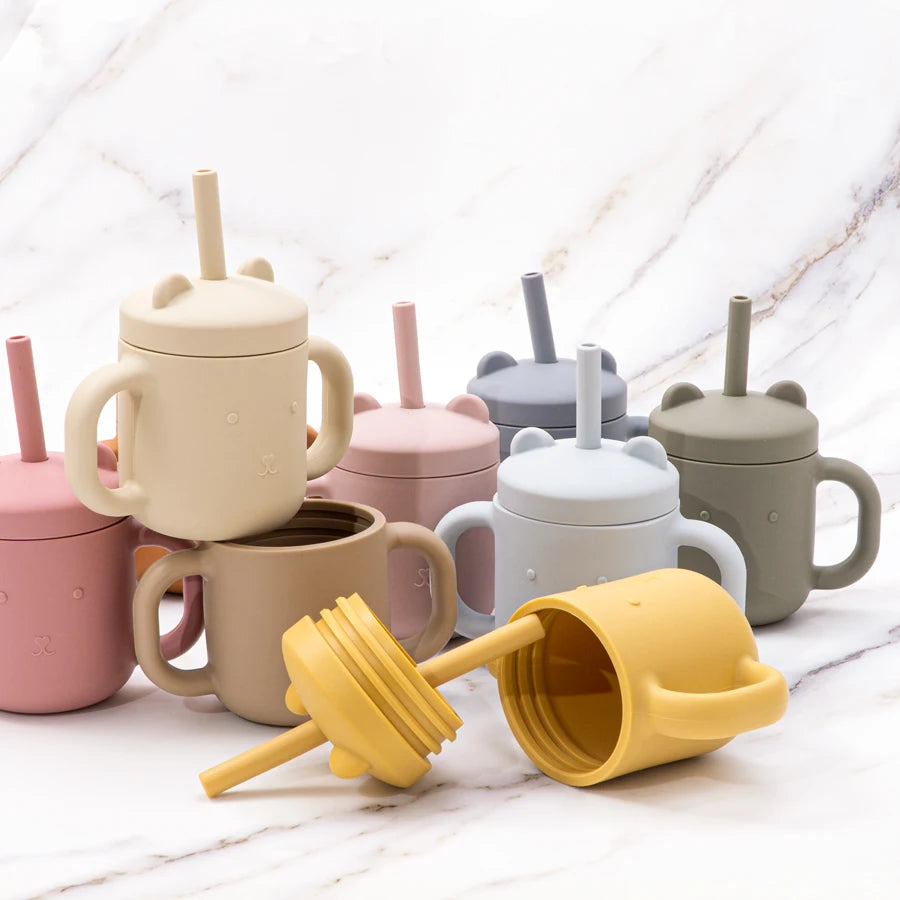 LittleSprout Baby & Toddler Silicone Training Cup