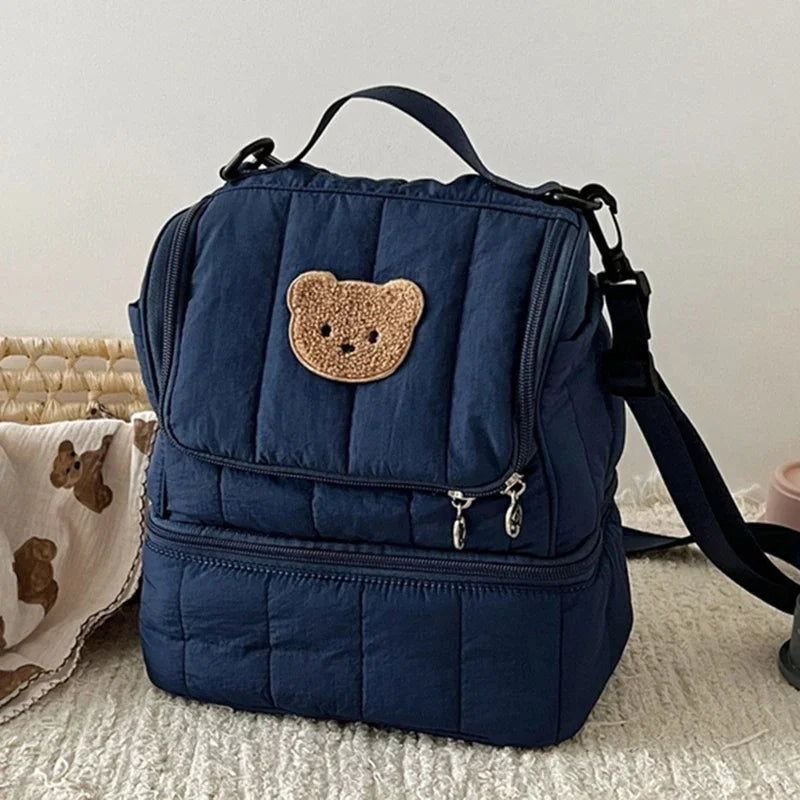 LittleSprout Nappy Changing Backpack with Insulated Bottle Storage