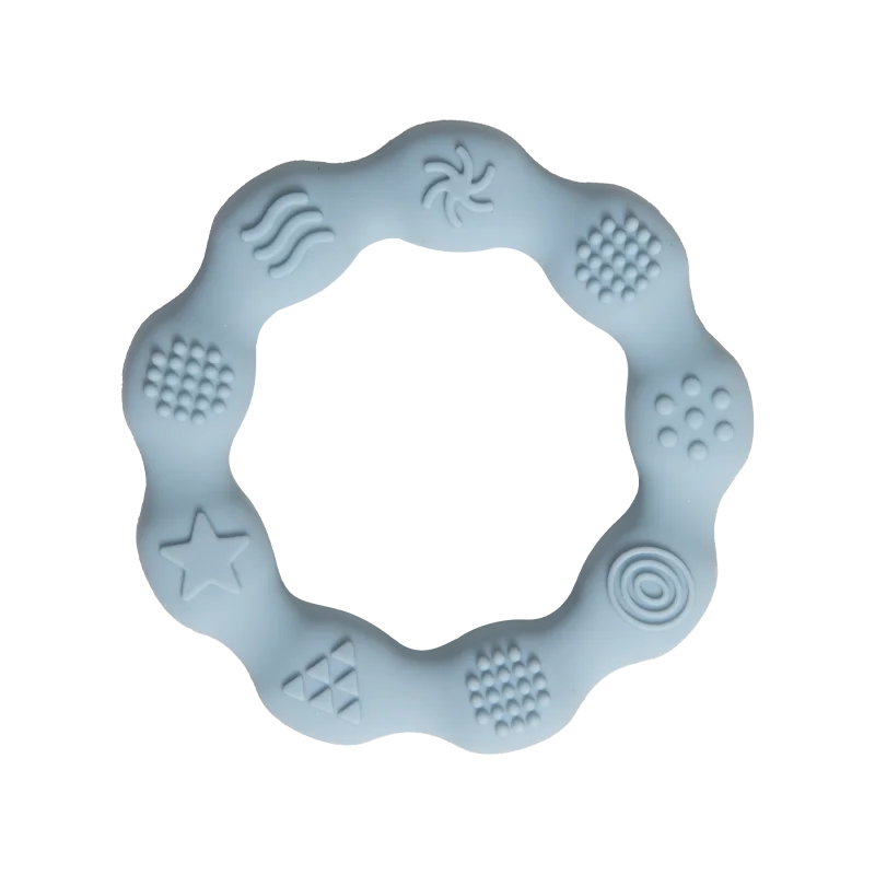 LittleSprout Baby Silicone Ring Teether