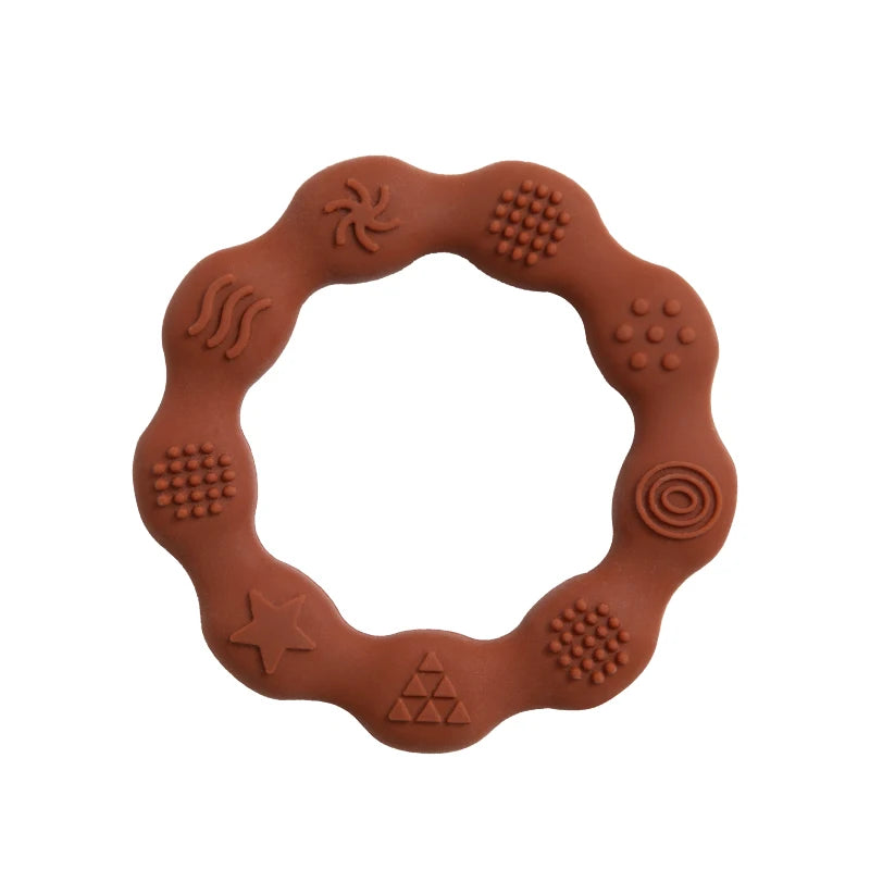 LittleSprout Baby Silicone Ring Teether