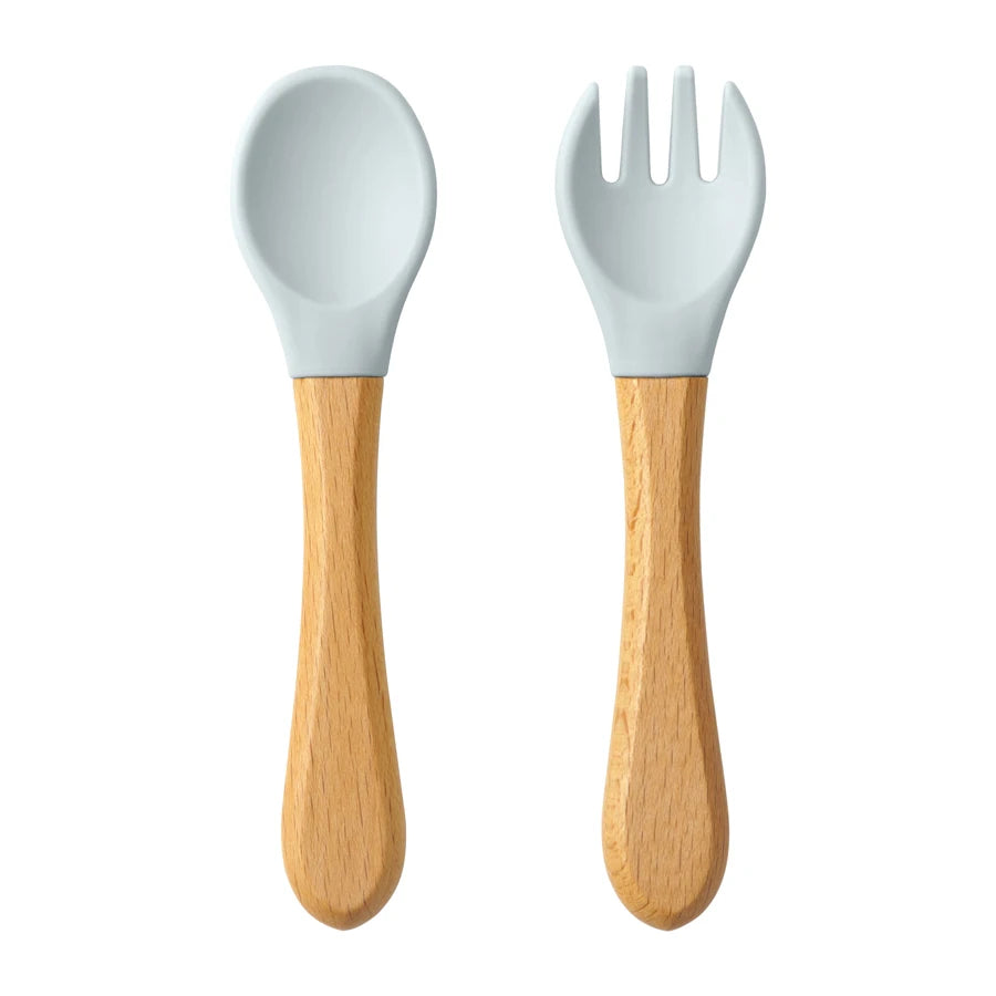 LittleSprout Spoon and Fork 2-piece Cutlery Set