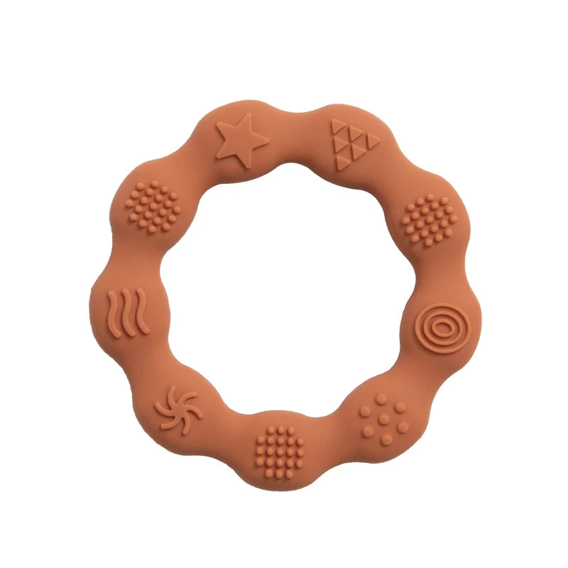 LittleSprout Baby Silicone Ring Teether