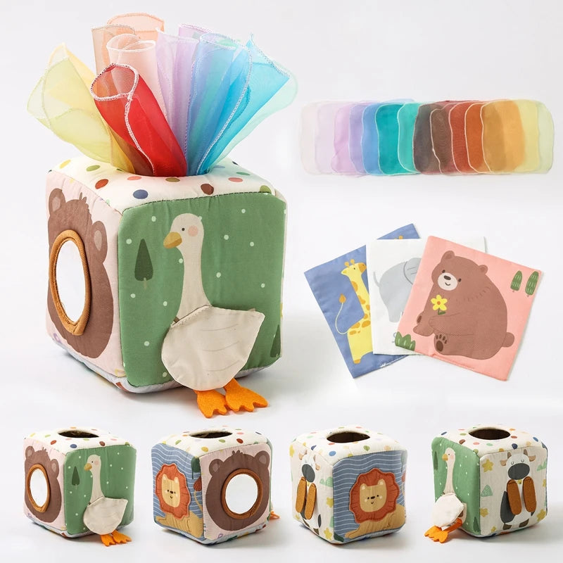 Montessori Tissue Box Toy