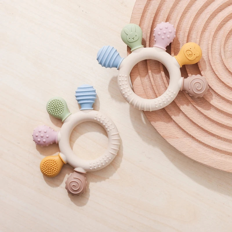 LittleSprout Baby Silicone Teether