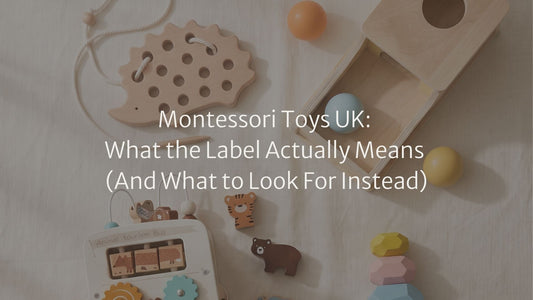 Montessori developmental toys UK - Sage and Snuggle wooden toy range