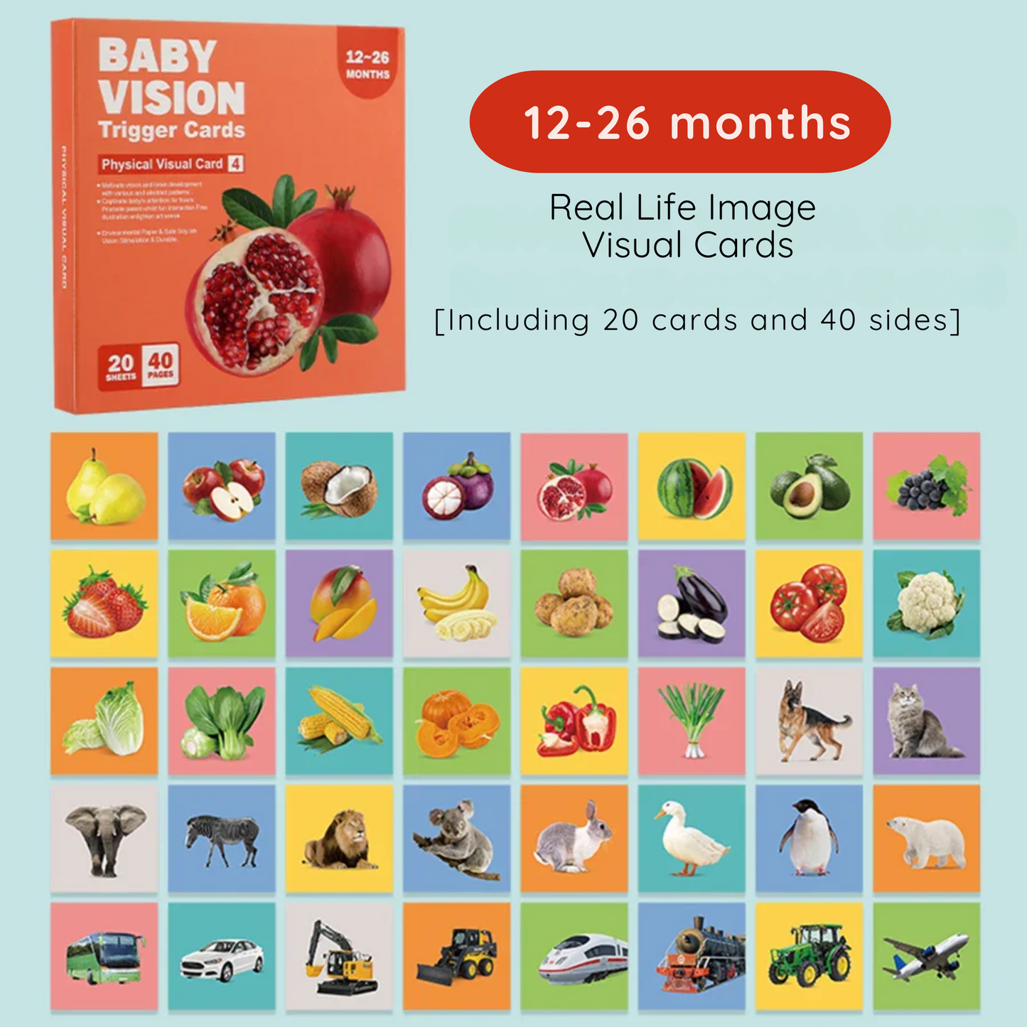 Baby Visual Stimulation Cards