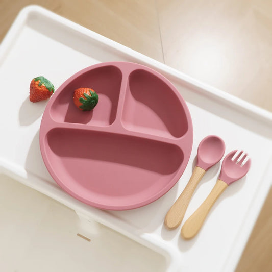 LittleSprout Silicone Tableware Weaning Set