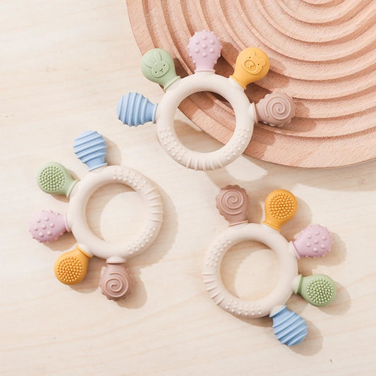LittleSprout Baby Silicone Teether