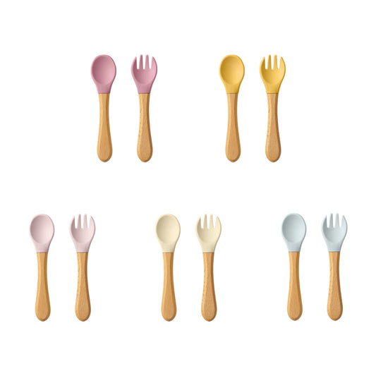 LittleSprout Spoon and Fork 2-piece Cutlery Set