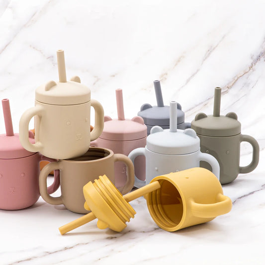 LittleSprout Baby & Toddler Silicone Training Cup
