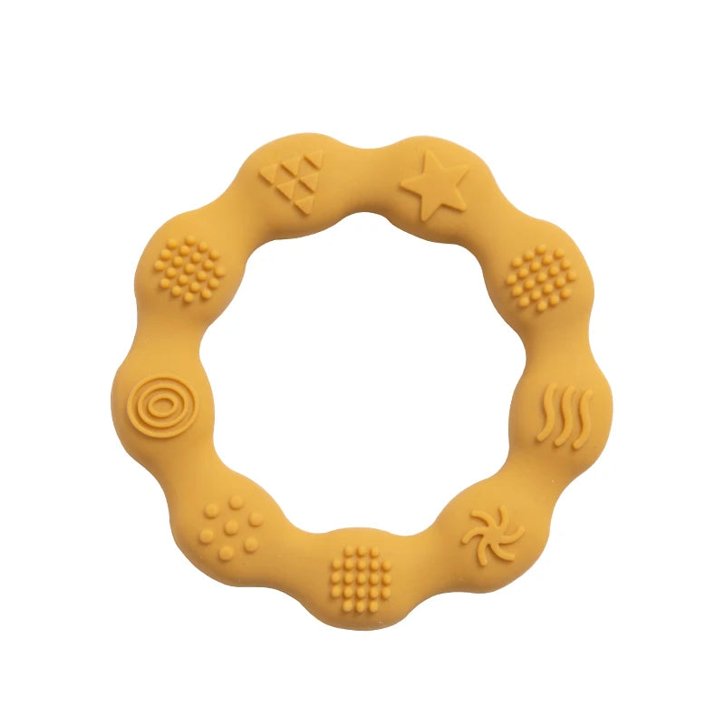 LittleSprout Baby Silicone Ring Teether